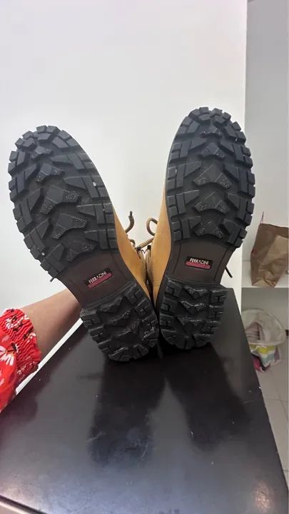 Botas de Couro Ferracini Marrom - Foto 3