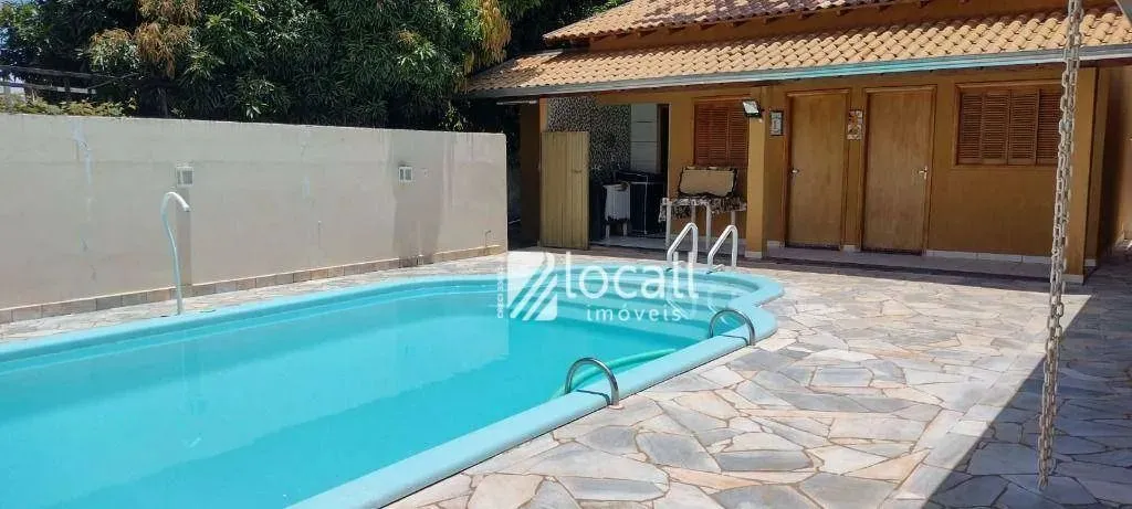 Rancho com 5 dormitórios à venda, 320 m² por R$ 600.000,00 - Lagoa Da Garça Clone - Rubiné