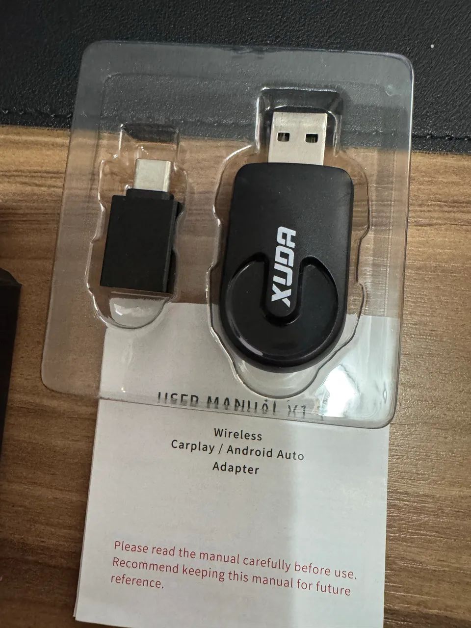 Adaptador wireless USB XUDA Android auto e Apple CarPlay sem fio - Foto 2