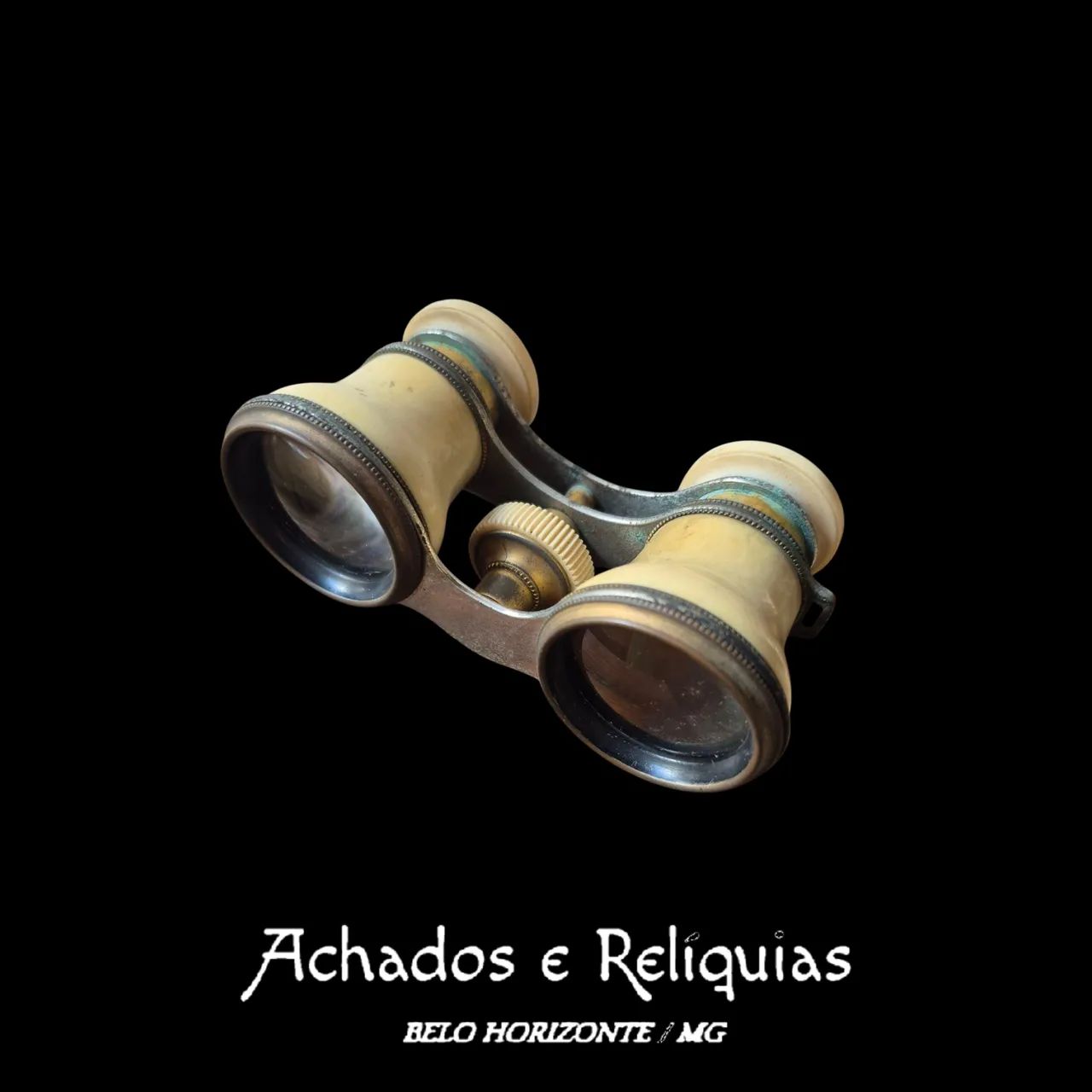Binóculo Antigo - Decoração Requintada