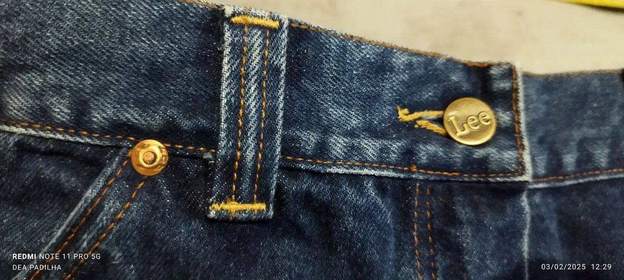 Saia Jeans Midi Vintage - Lee - Foto 5