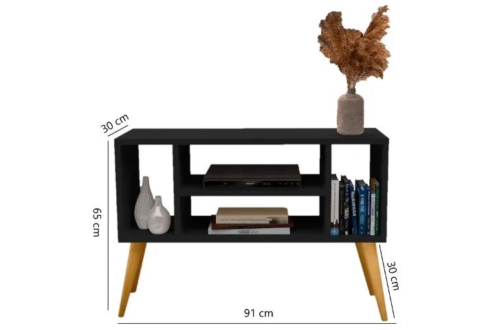 RACK YEN PARA TV'' ATÉ 42'' POL RETRÔ = FRETE + MONTAGEM GRÁTIS! - Foto 4