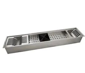 Kitchen Organizer Channel - Built-in Dish Drainer