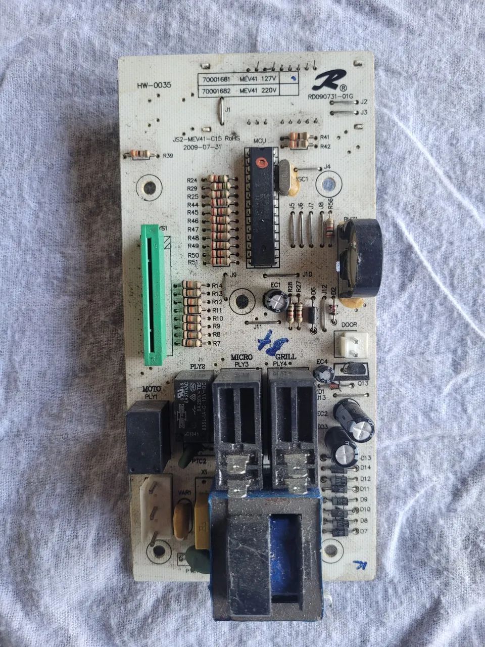 Placa de potência micro-ondas Electrolux MEV41 127V 