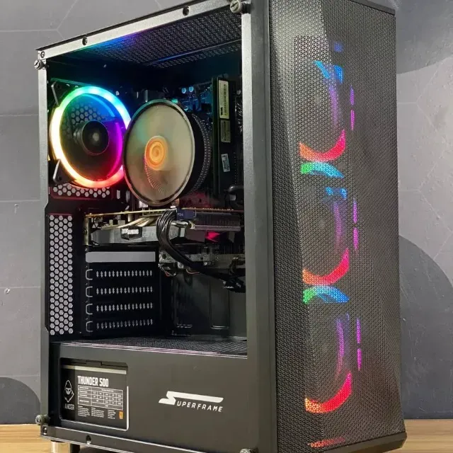 PC GAMER CORE I3 10105F/ 16 RAM/ GTX 1060 3GB - Computadores e