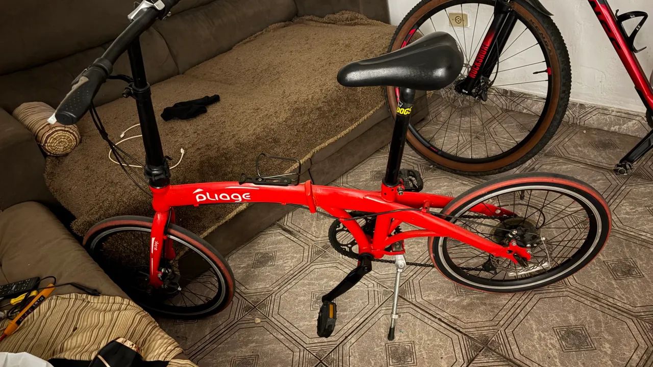 Bicicleta dobrável 