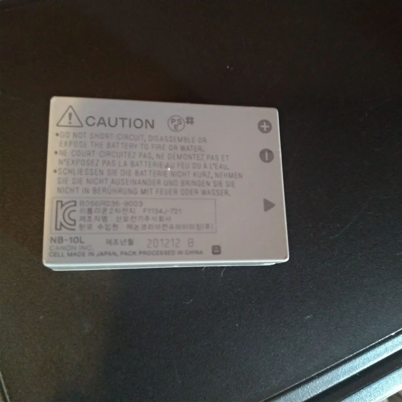 Bateria para câmera Canon.  - Foto 2