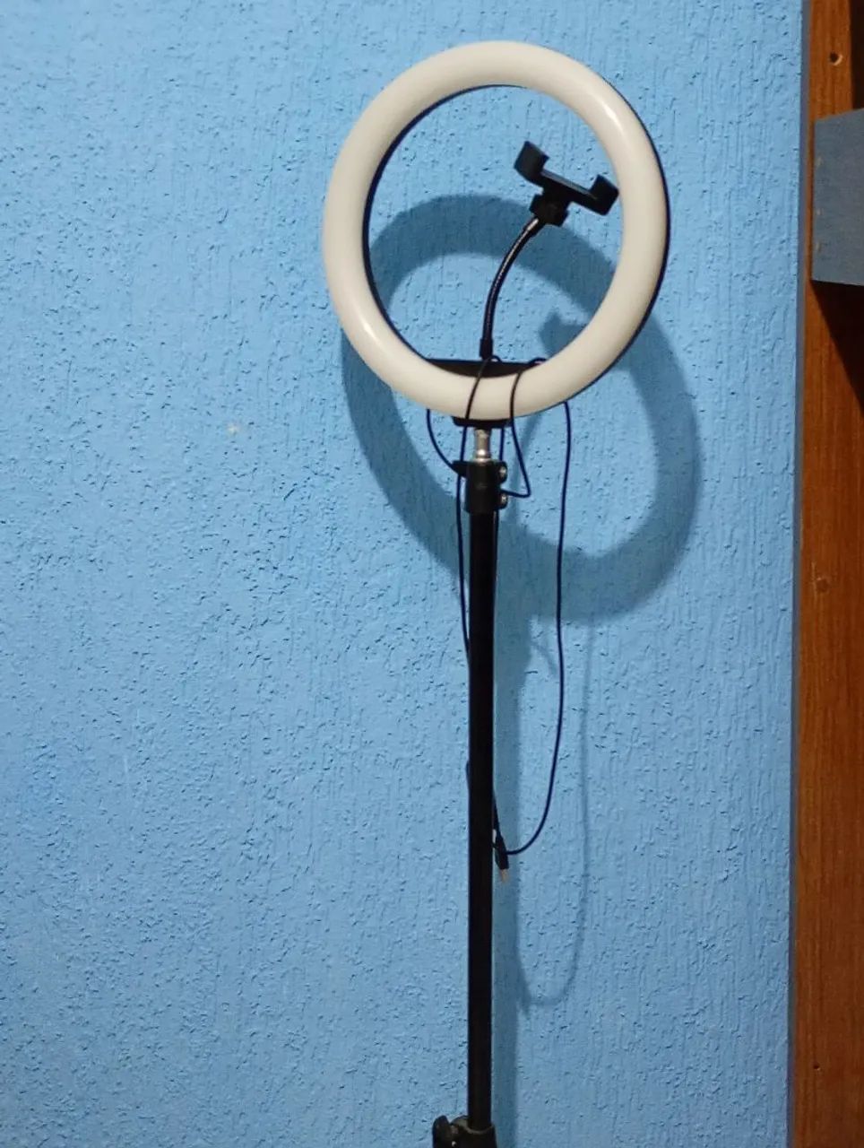 Tripé Ring light + Suporte pra celular - NOVO