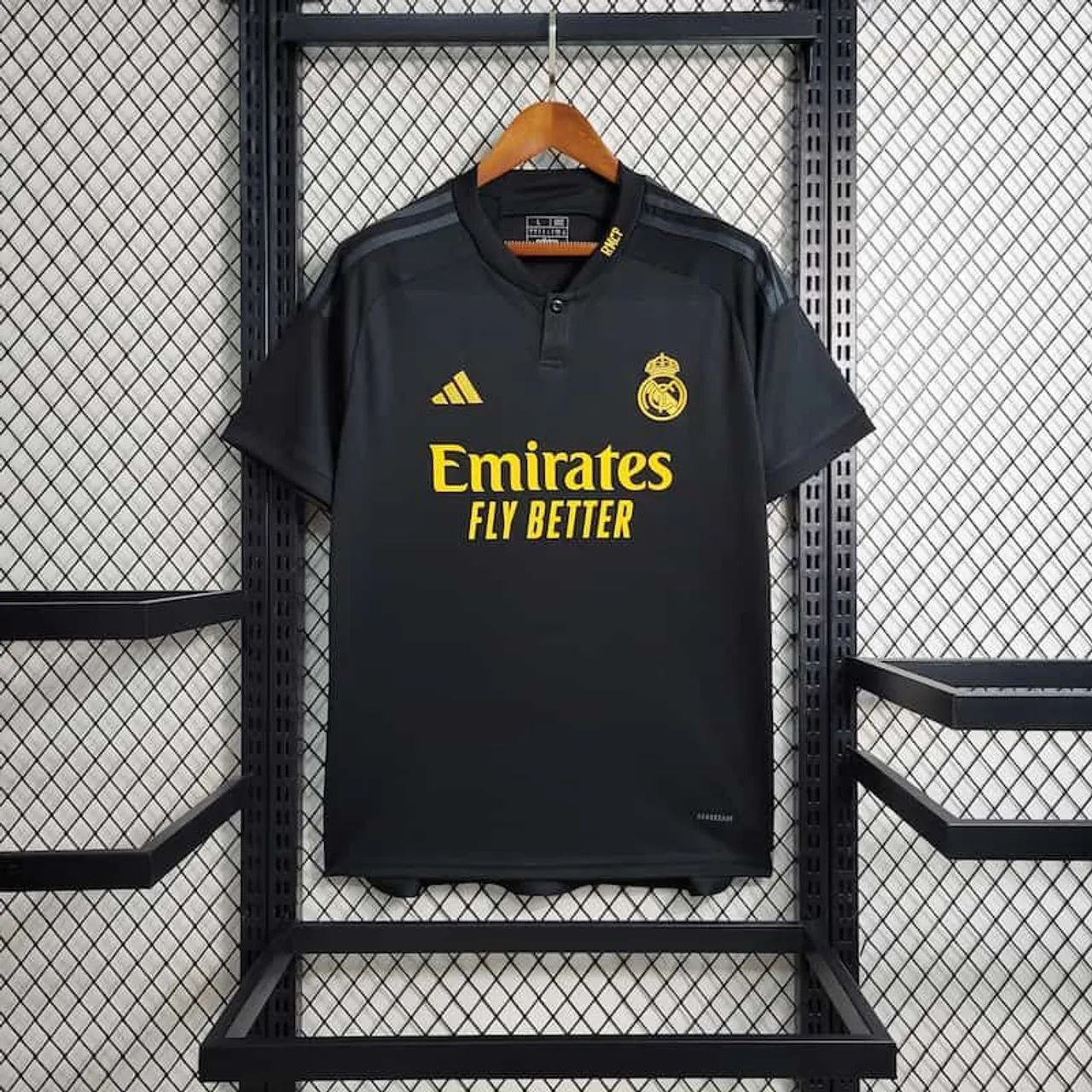 Camisa Real Madrid Preta Tamanho M