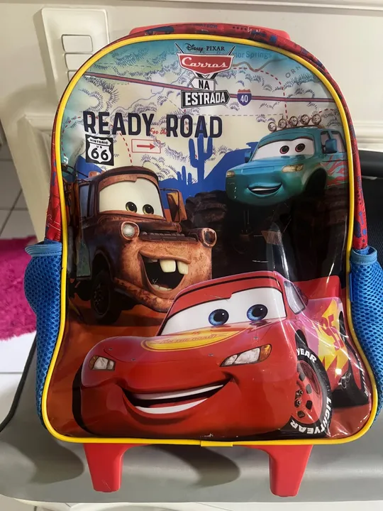 Mochila Infantil Carros