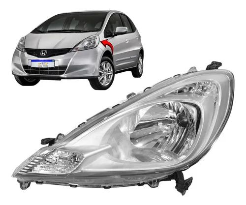 Farol Honda Fit 2013 2014 Dianteiro Novo L.e