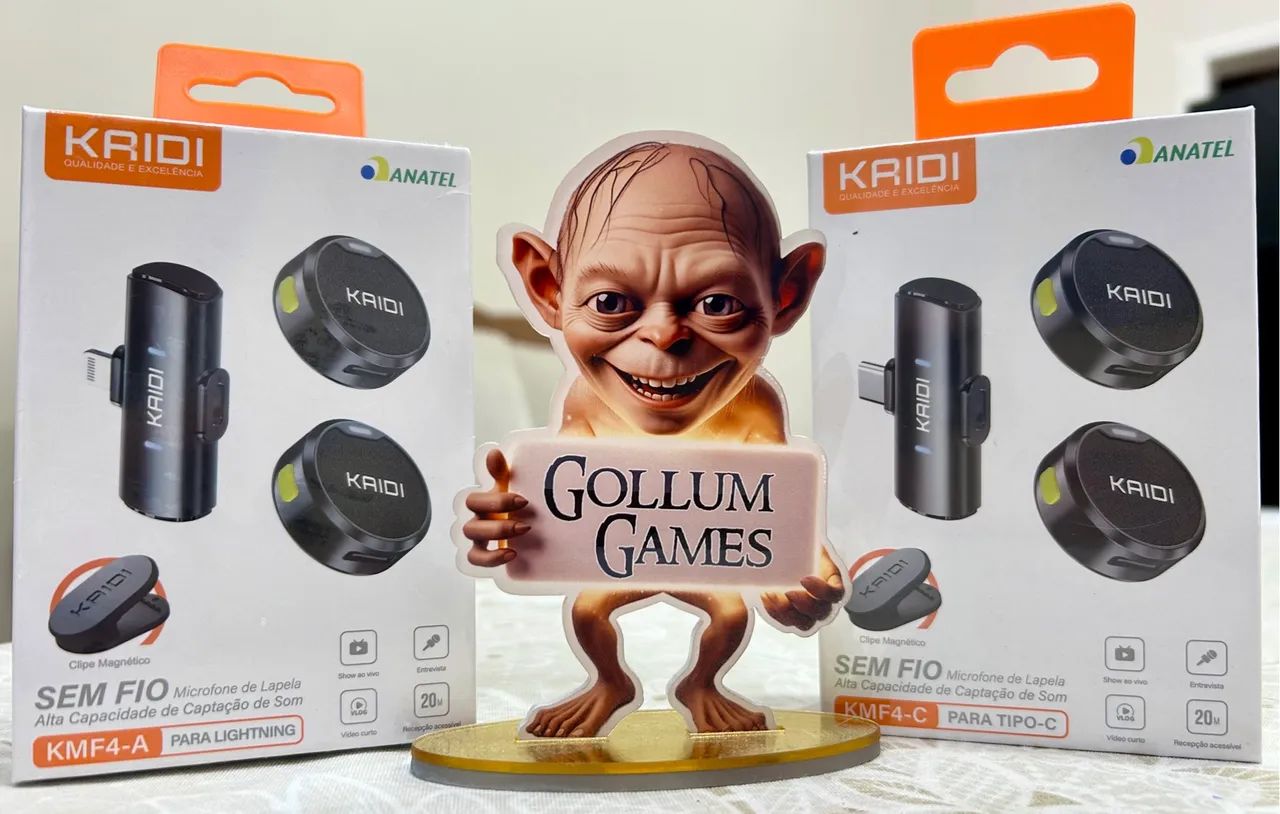 Microfone de Lapela Sem Fio KAIDI !!!!