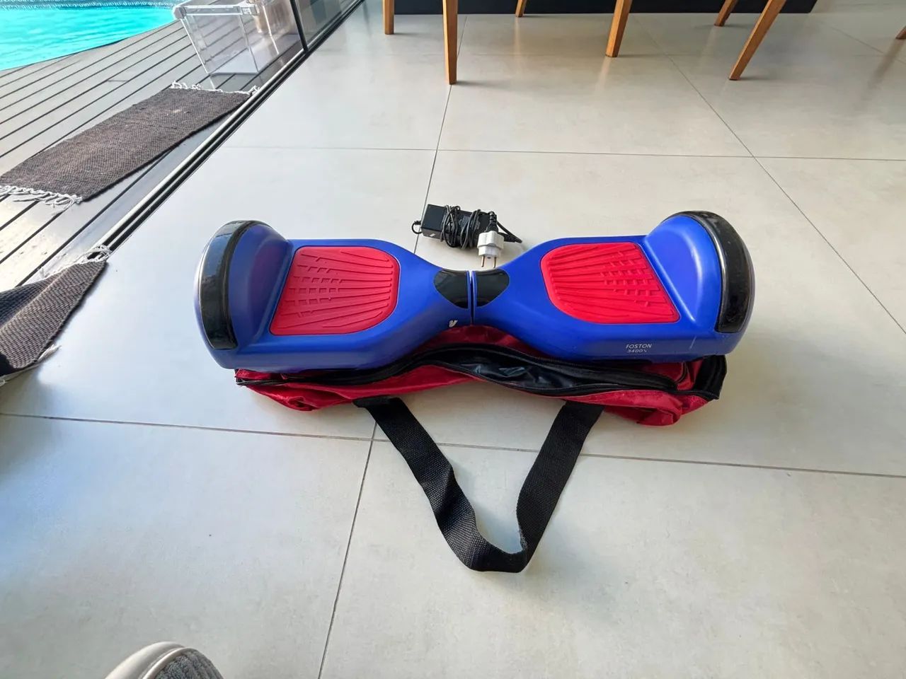 Hoverboard Elétrico Infantil marca Foston modelo 3400S em perfeito estado de conservação. - Foto 2