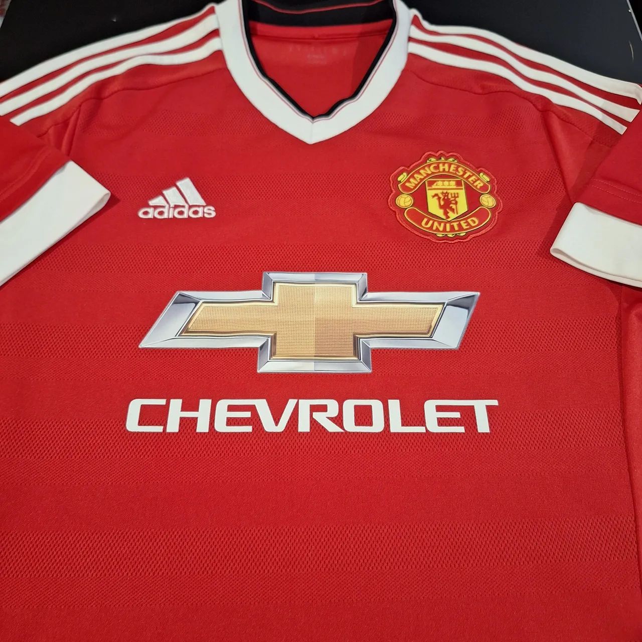 Camisa Manchester United Adidas 2015 - Foto 6