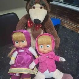 Kit Pelúcia Tema: Masha e o Urso