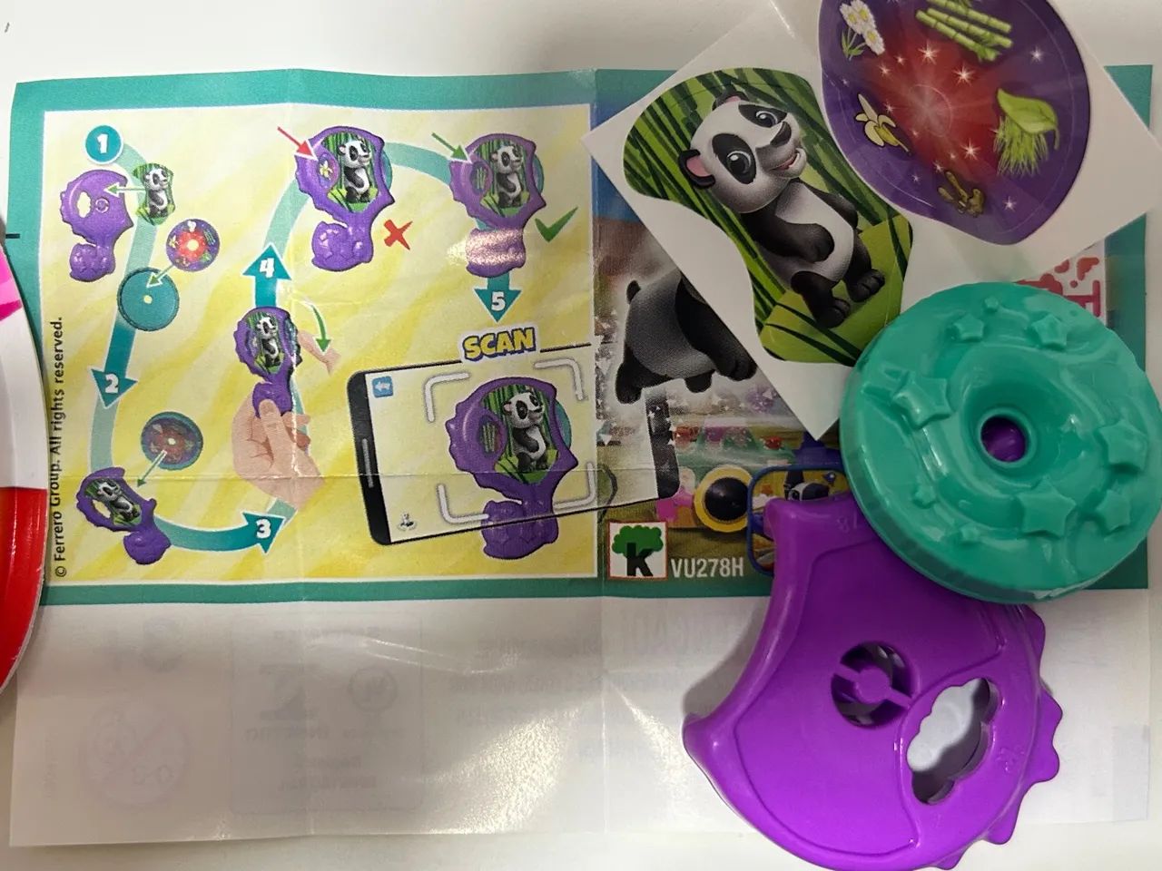 Brinquedo Kinder Joy coleção surpresas do mundo - Foto 2