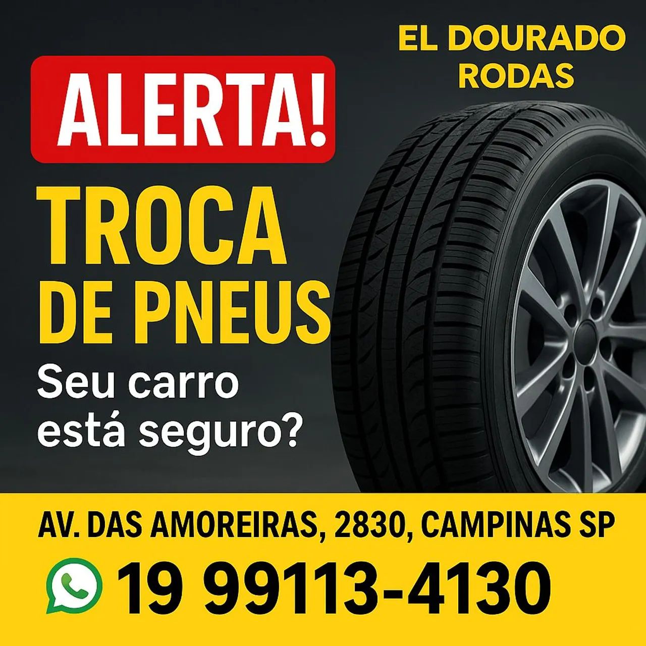 Venda de pneus 