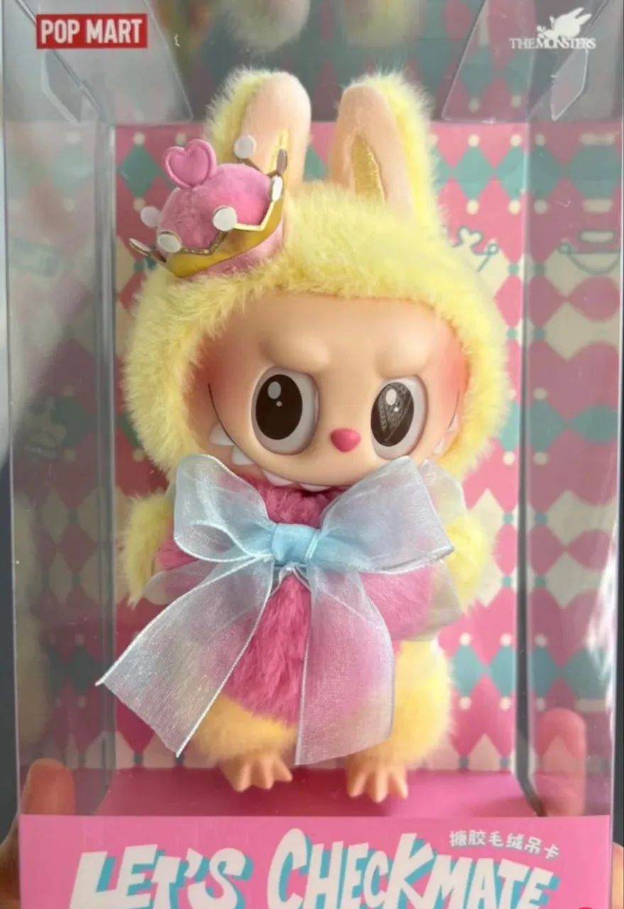 Lets check mate LABUBU POP MART. Original - Hobbies e coleções