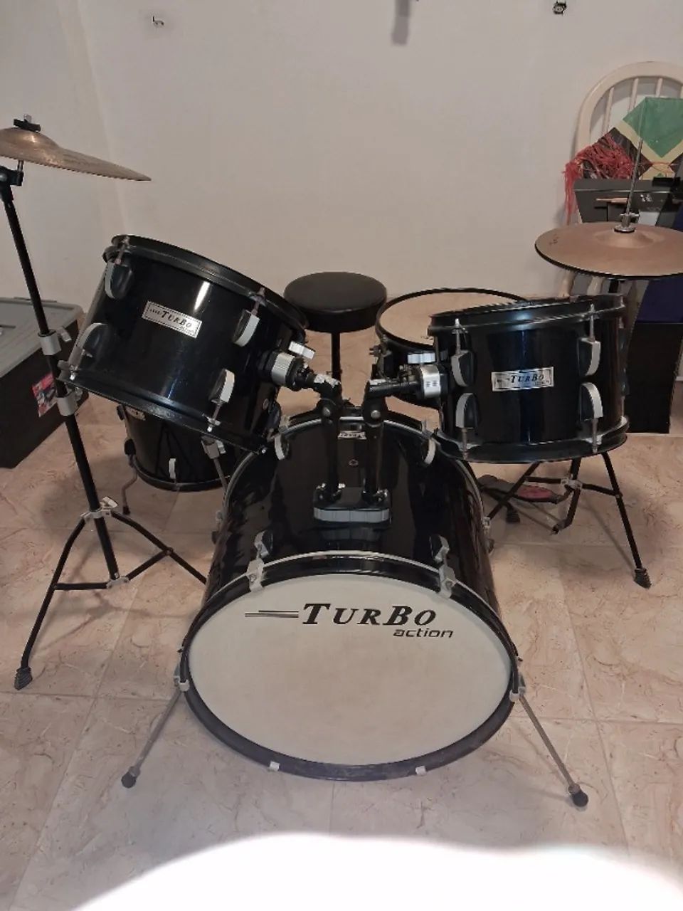 Bateria acústica  - Foto 2