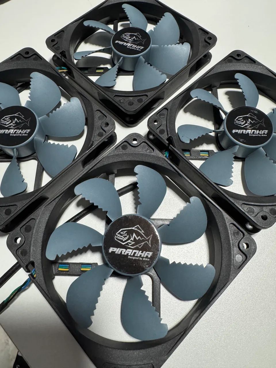 Kit 4 Coolers Akasa 120mm - Silenciosos e Eficientes! - Foto 3