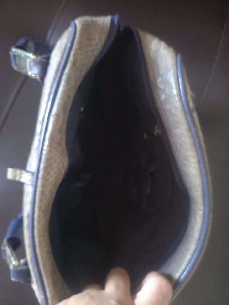 Bolsa de Mão em Couro Legítimo - Foto 3