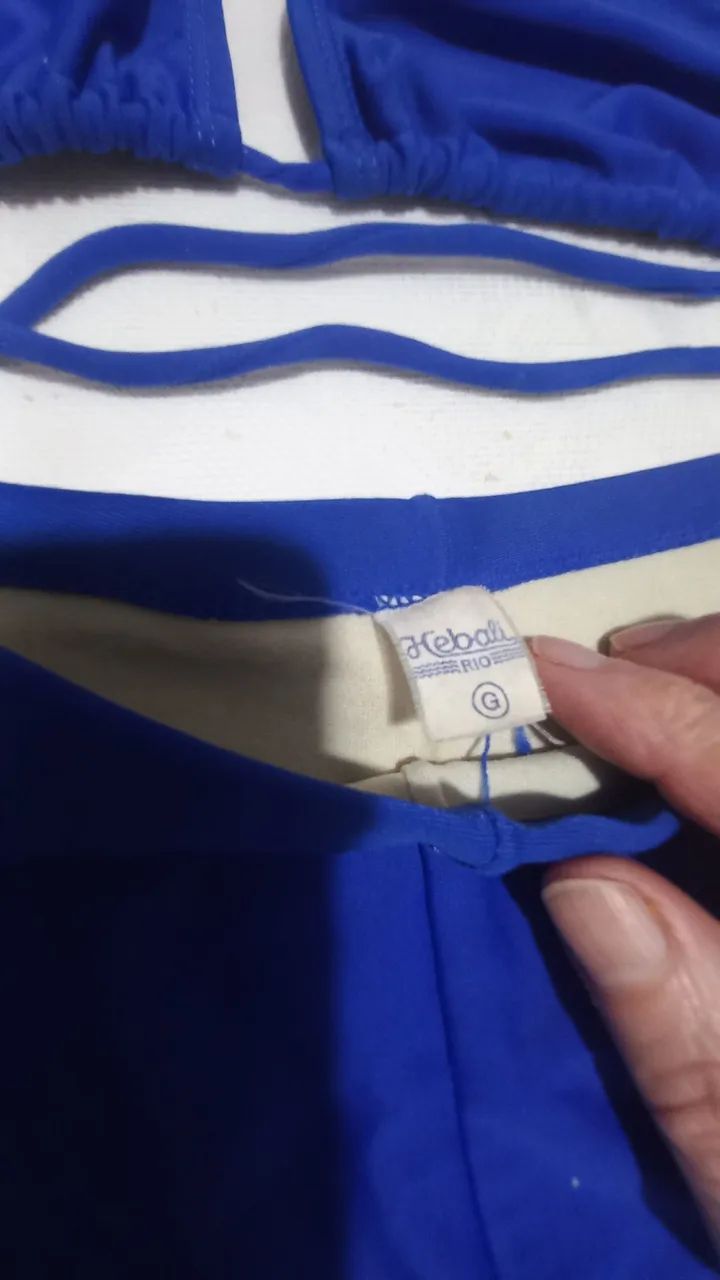 Biquíni azul moderno - Foto 4