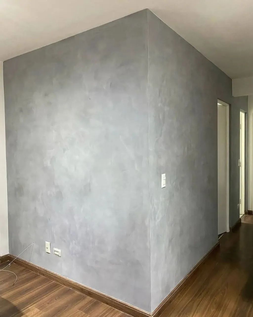 Pintor efeito cimento queimado 