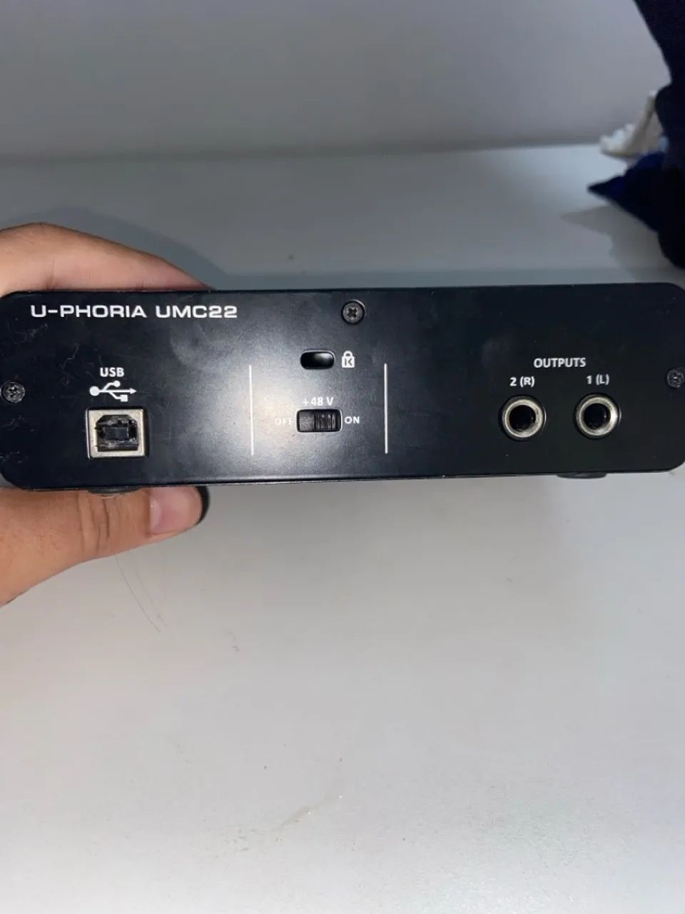 Behringer UMC22 - perfeito estado - Foto 3