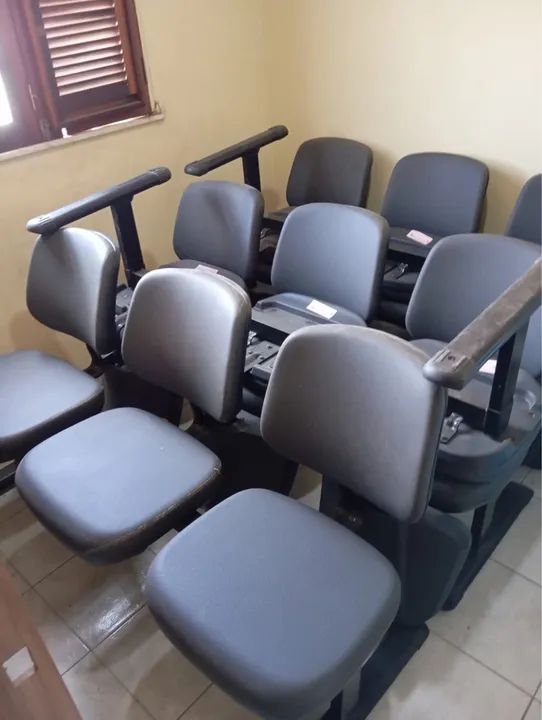 Cadeiras confortáveis 