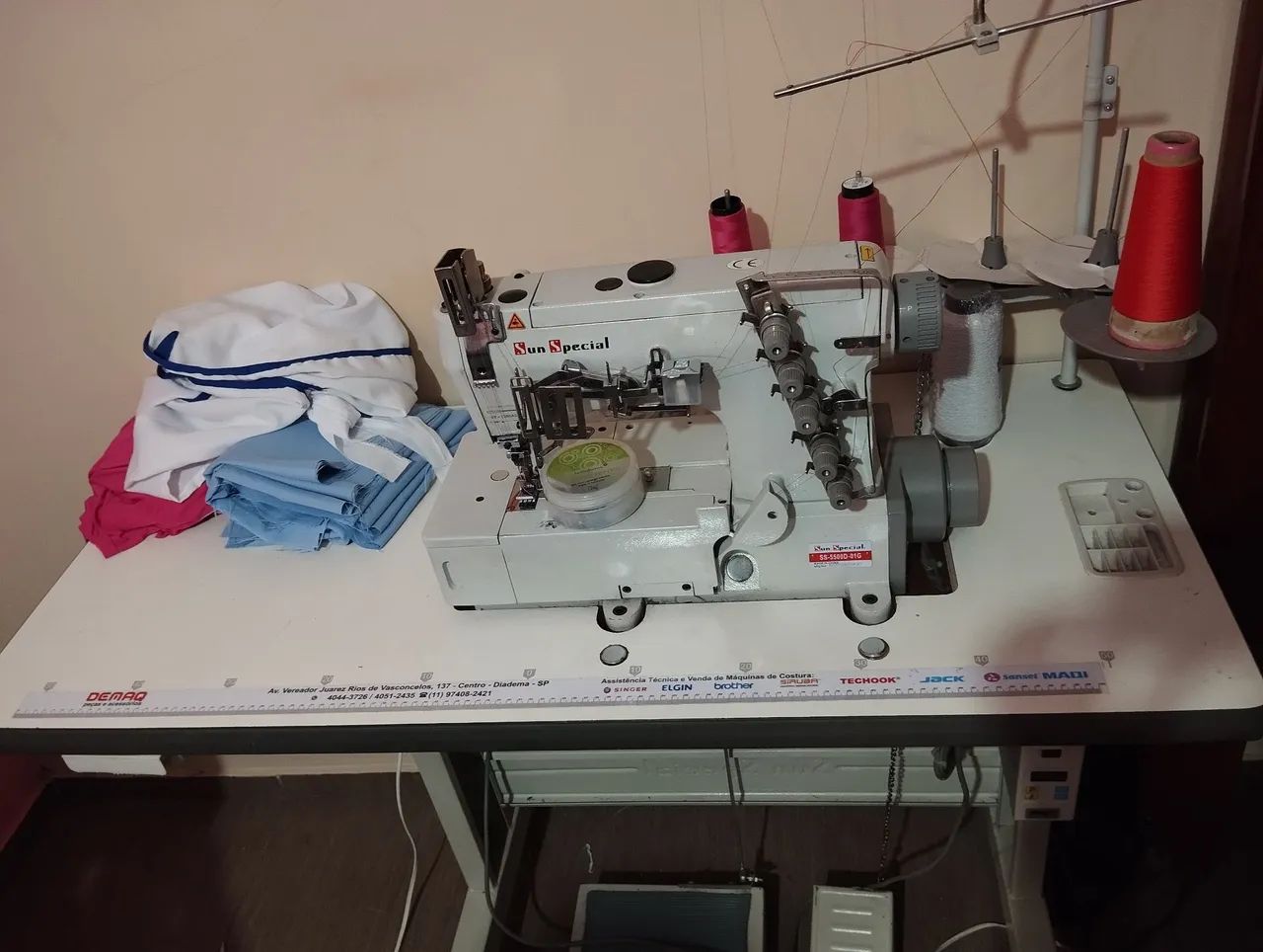 Máquina de Costura Industrial Sun Special