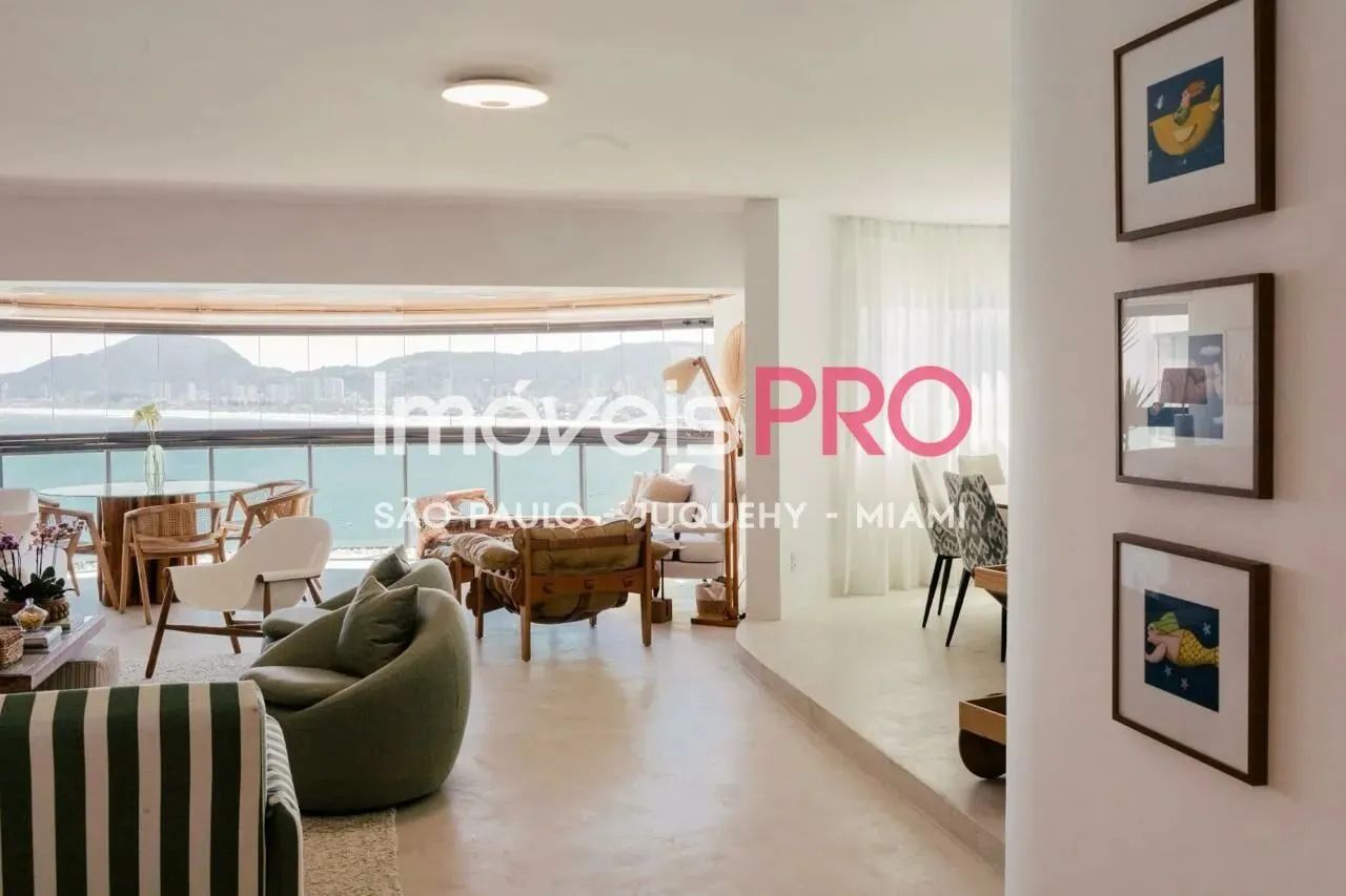 Apartamento altíssimo padrão no Guarujá, Praia da Enseada, totalmente reformado e mobiliad