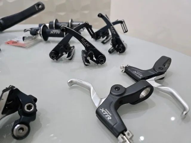 Grupo bike shimano XTR M970 - 3x9 velocidades (impecavel e itens