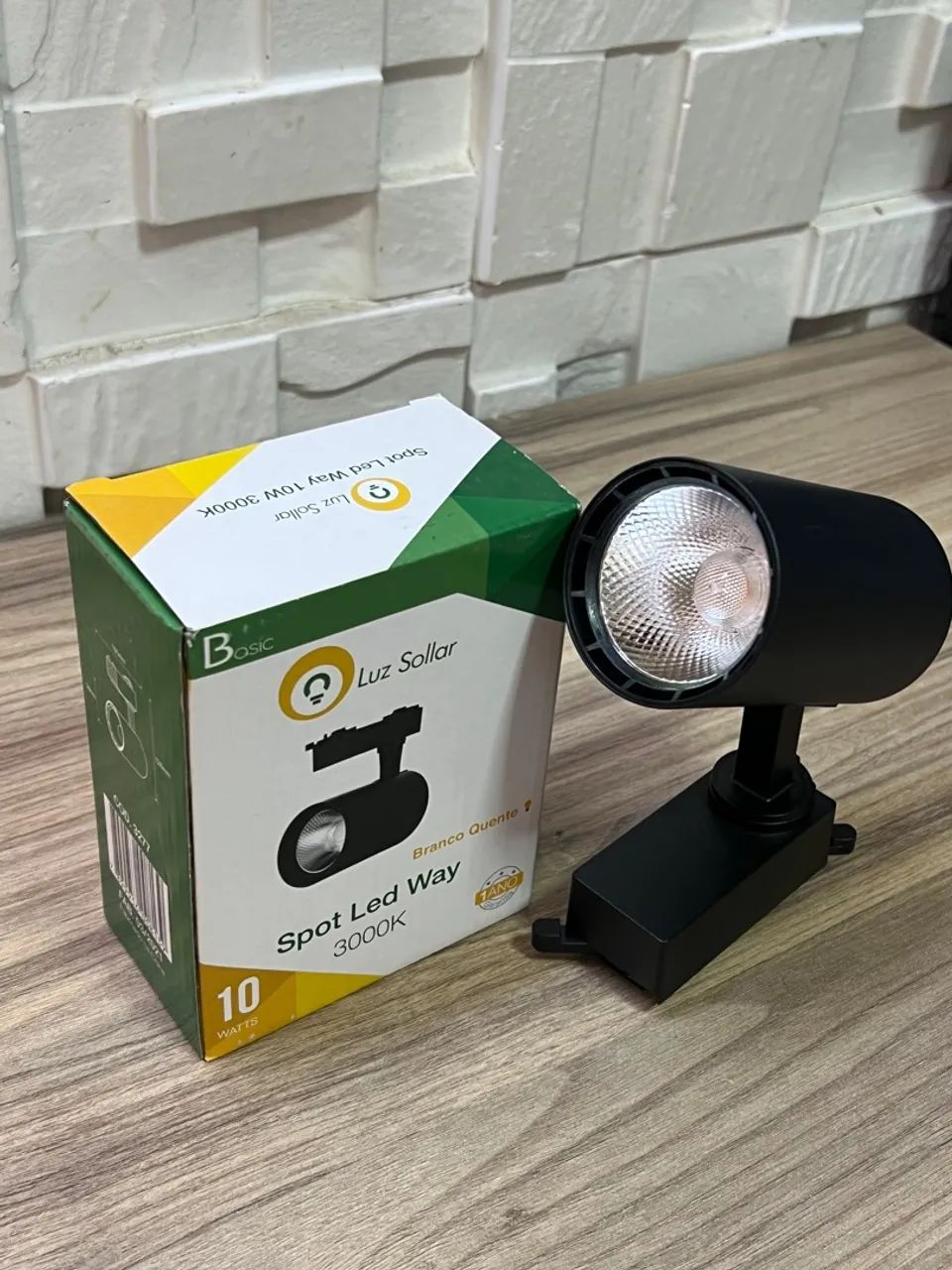 Spot Led Way 10W 3000K - KIT COM 4 SPOTS 