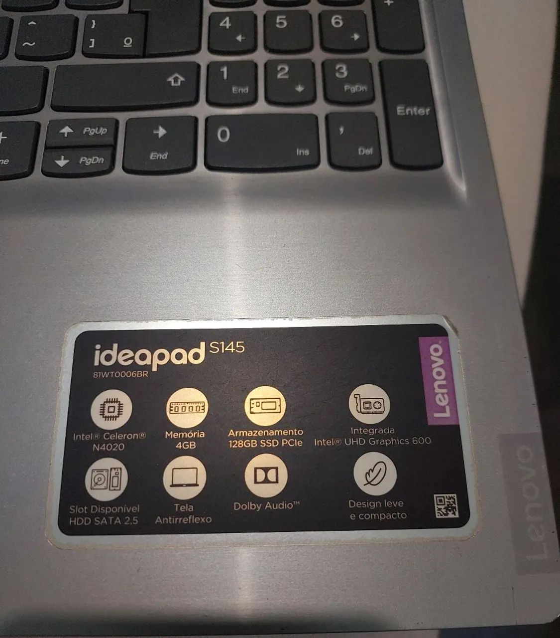 VENDO NOTEBOOK IDEAPAD S145 - Foto 4