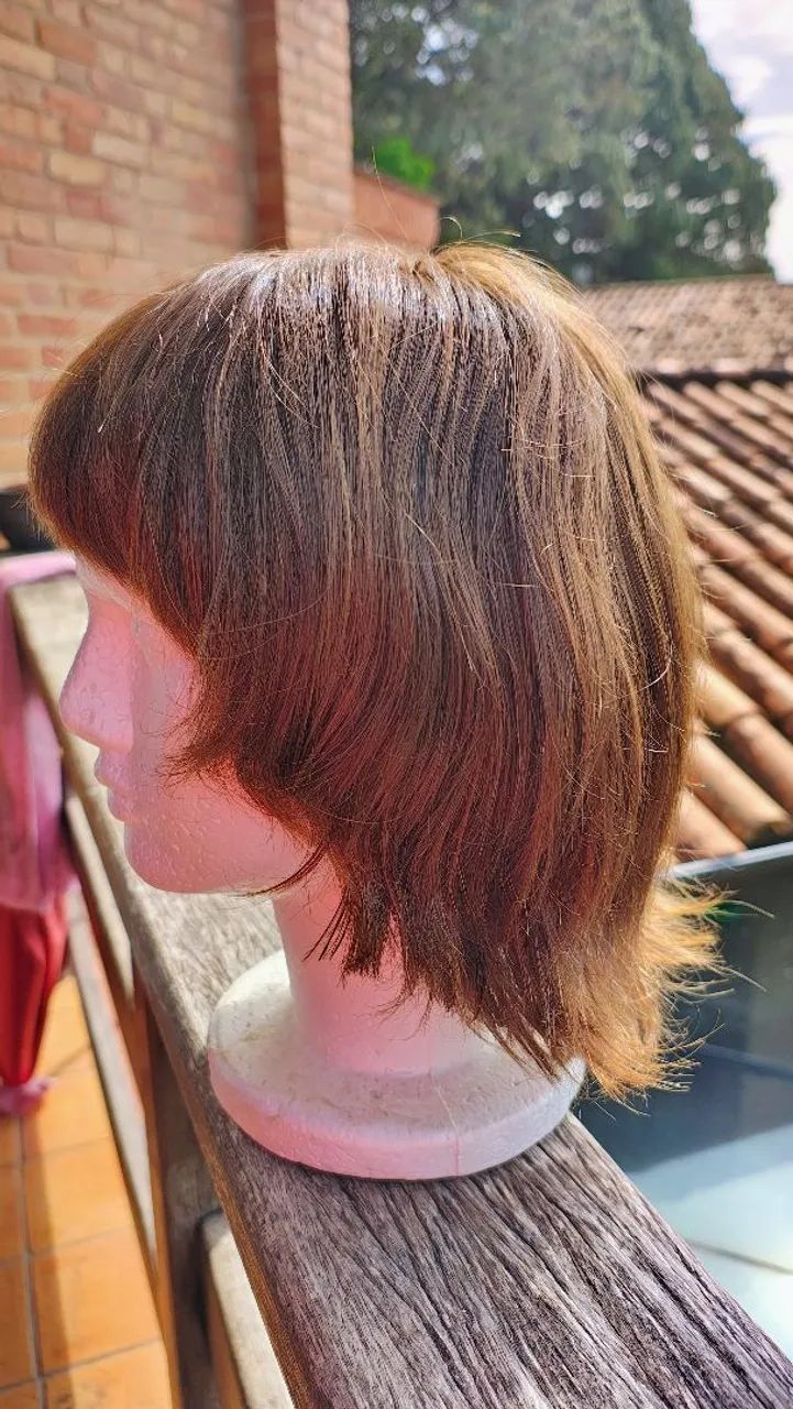 Vende-se peruca de cabelo de verdade  - Foto 4