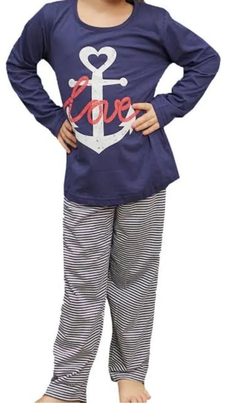 Pijama Calça  Âncora Infantil  
