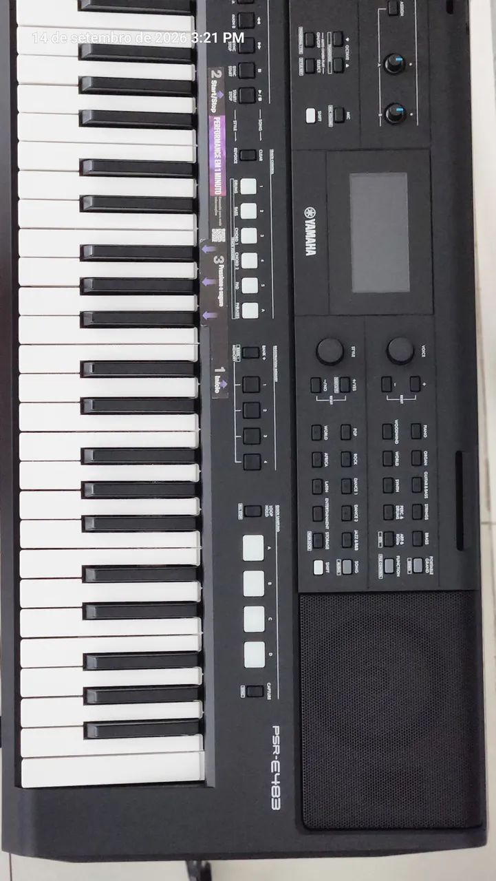 Teclado yamara psr 483 - Foto 2