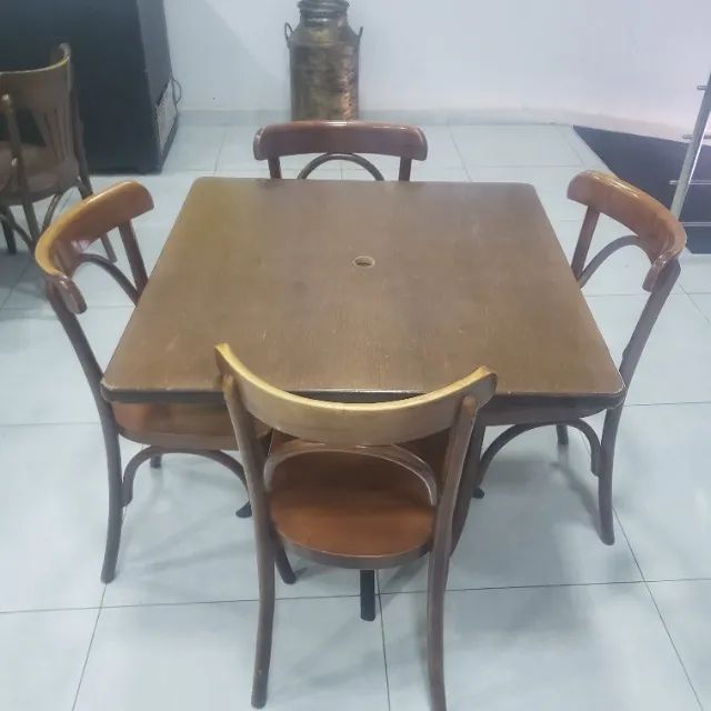 Jogo de mesa em madeira  - Foto 5