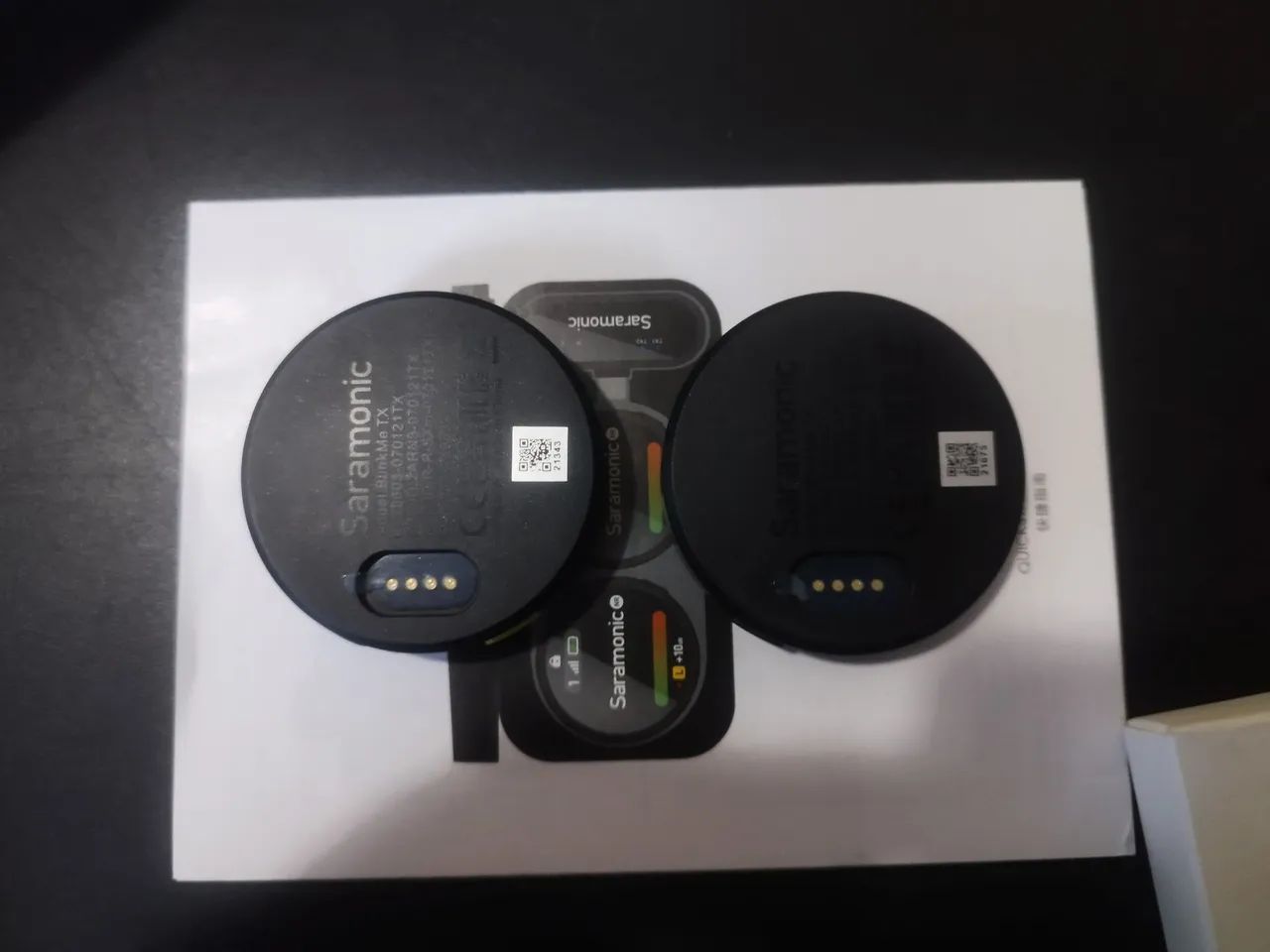 Sistema Microfone Saramonic BlinkMe U2 - Kit Completo c/ Receptor USB-C e Lightning - Foto 2