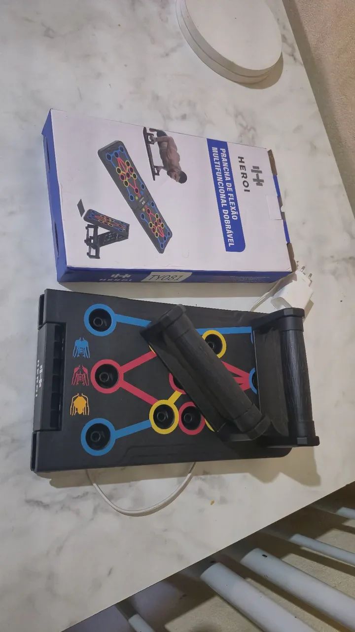 Prancha para flexão nunca usada  - Foto 4