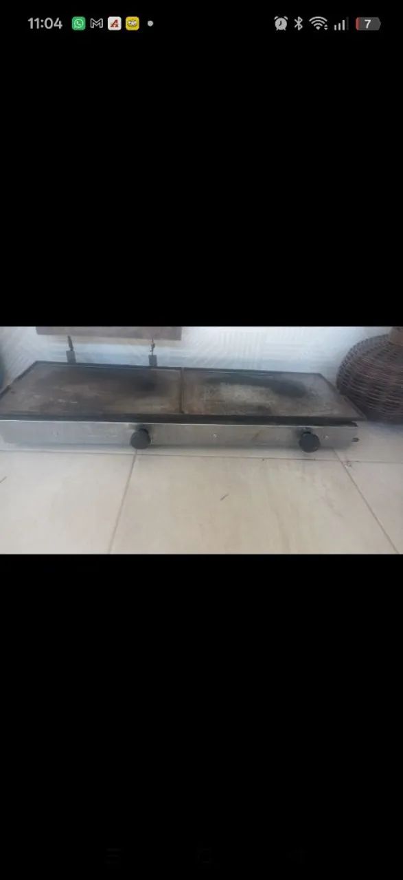 Chapa para lanches 