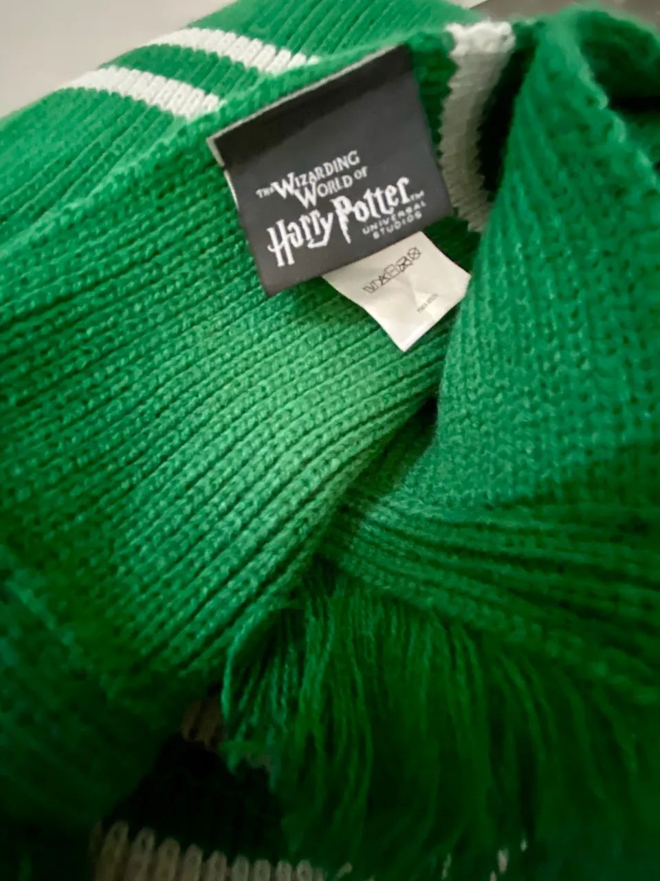 Cachecol e touca Sonserina Harry Potter  - Foto 3