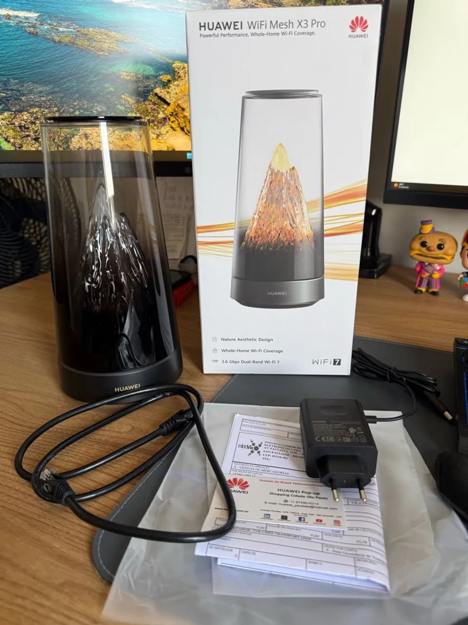 Kit Huawei Mesh X3 Pro + Mesh X1 Pro - Foto 2