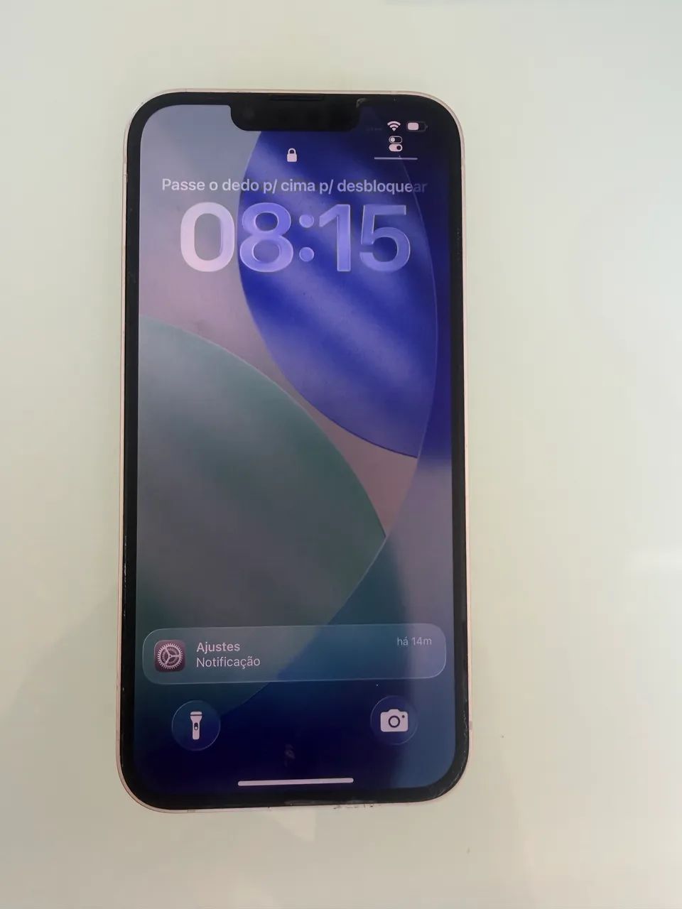 iPhone 13 128g branco bateria novo - Foto 2