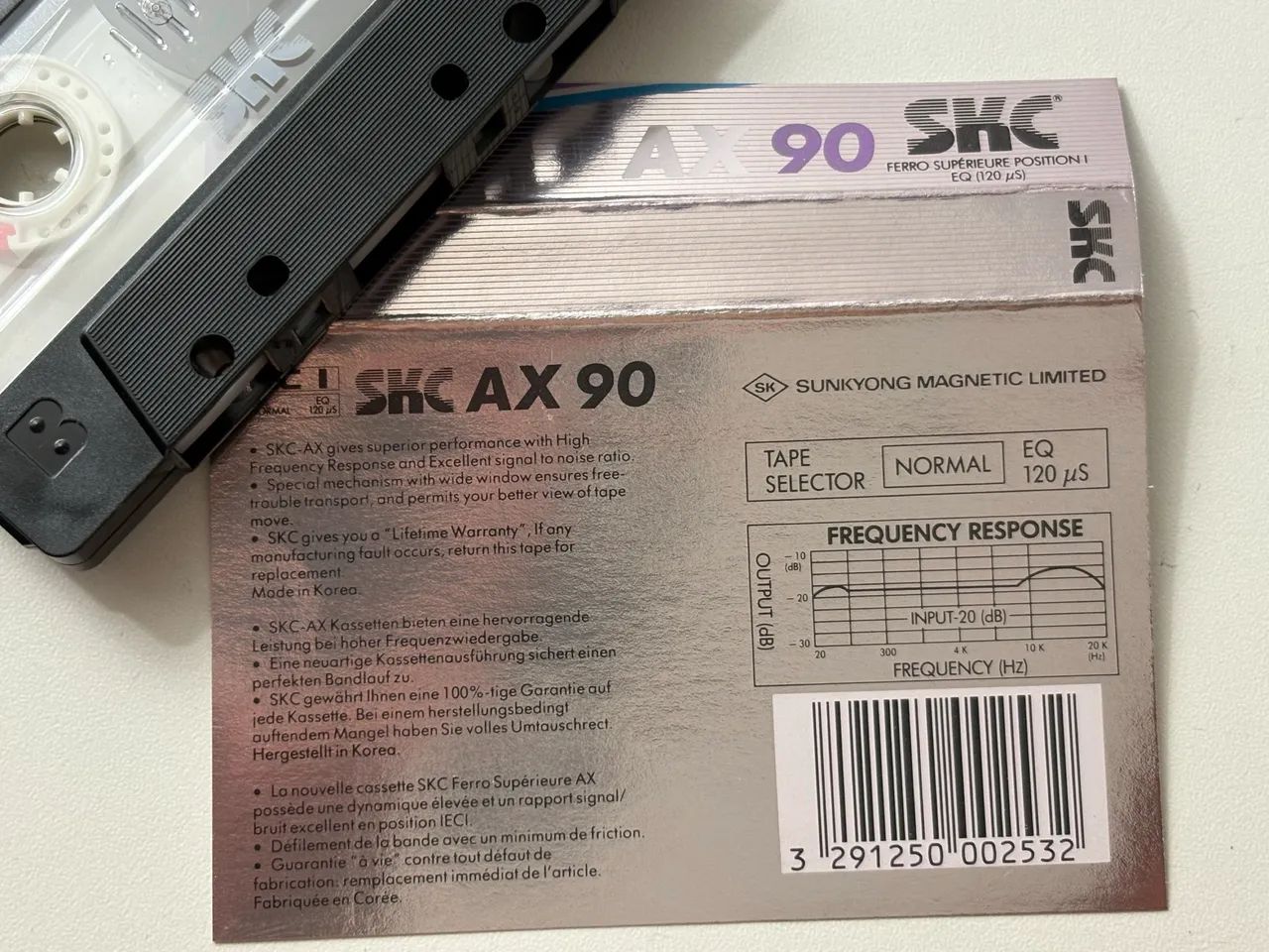 Fita cassete SKC AX 90 (1992) - Foto 2