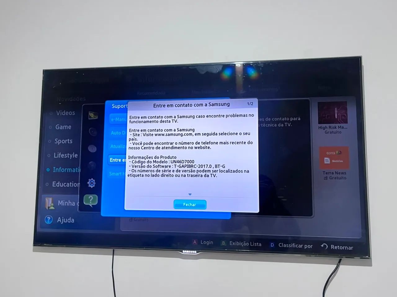 Tv Samsung 55 polegadas  - Foto 2