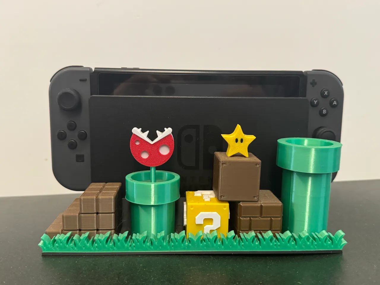 Nintendo Switch 1 - com vários acessórios