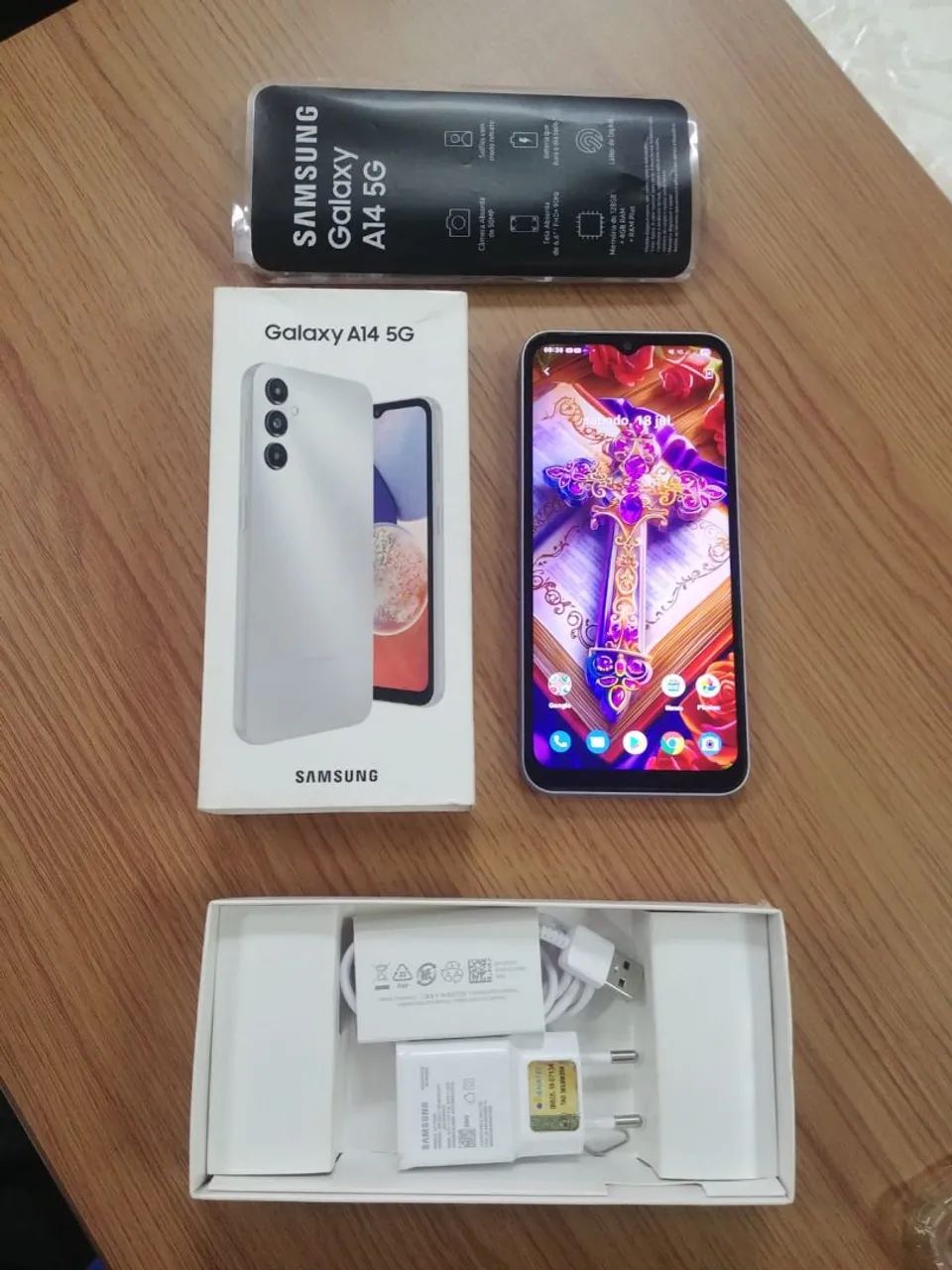 Lindo a14 5G 128gb completo