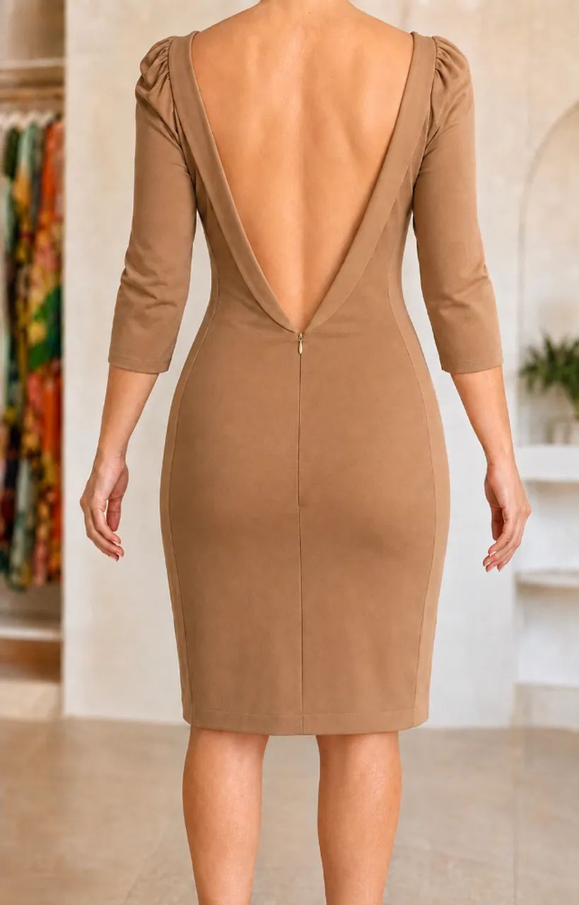 Vestido com Decote - Foto 2