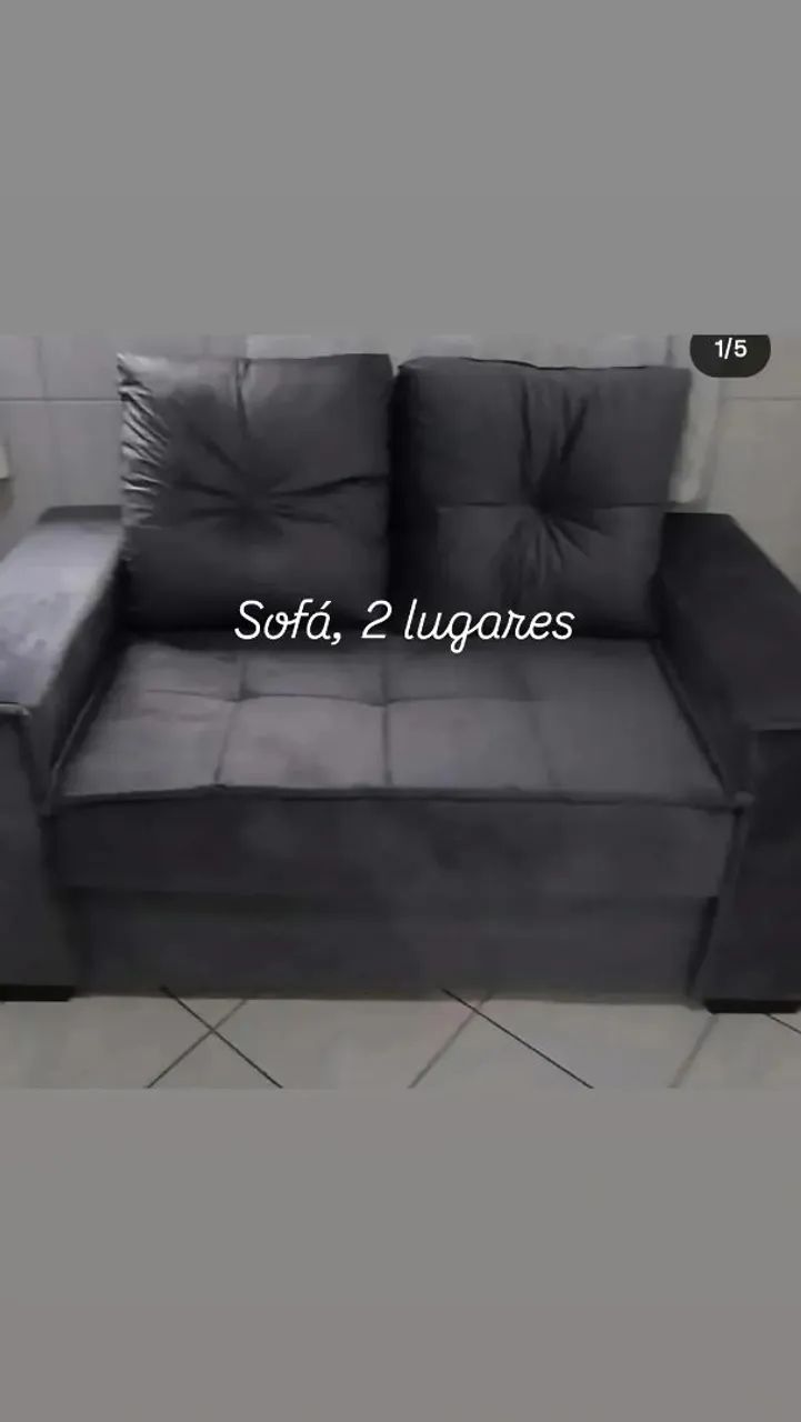 Sofá 3 lugares diversas cores  - Foto 2